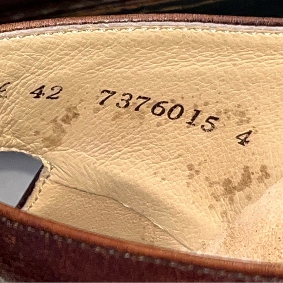 Finn Comfort Stanford Brown Leather Mary Jane Slides Clogs - Picture 8 of 9